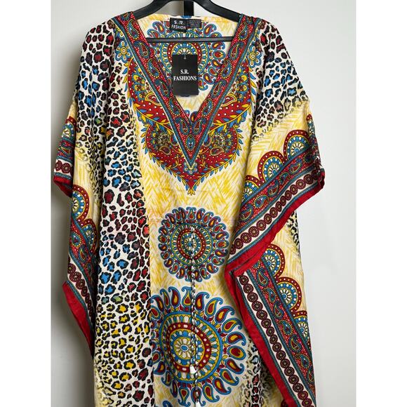Kaftan Dresses for Women Beach Coverups, One Size Kaftans - Picture 2 of 5